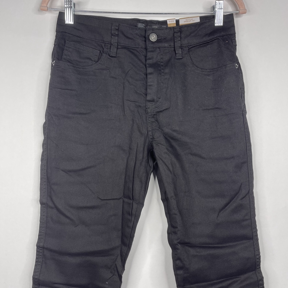 NWT prAna Oday Jean Regular Inseam in Black Out 6 High Rise Skinny #7418 - Picture 5 of 16